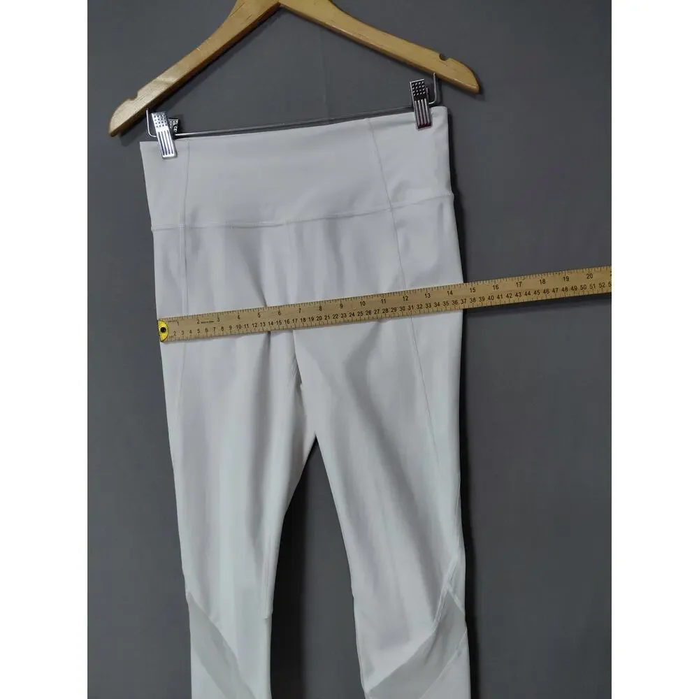 Athleta Gray Stretch Running Pants Women Size M